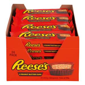 Reese's Peanut Butter Cups 2er 39,5 g, 24er Pack