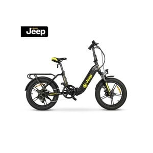 Jeep Fold E-Bike FR 7000, 20“ Kompaktrad, Falt-E-Bike, 7-Gang Kettenschaltung, black