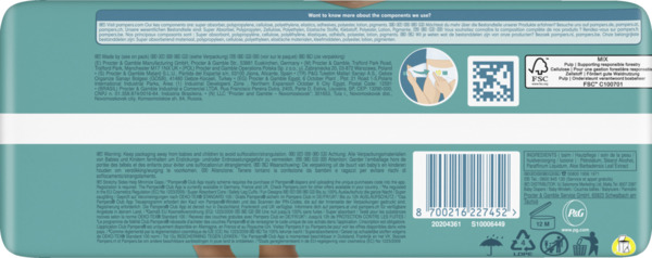 Bild 1 von Pampers baby-dry Windeln Gr.8 (17+kg)