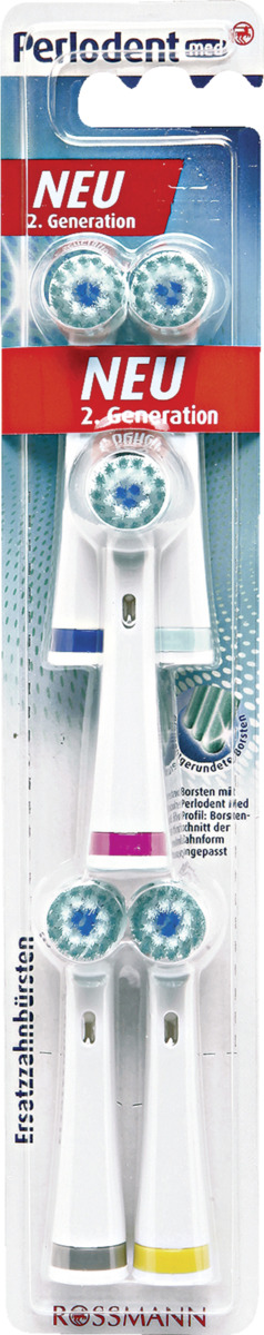 Bild 1 von Perlodent Ersatzzahnbürsten