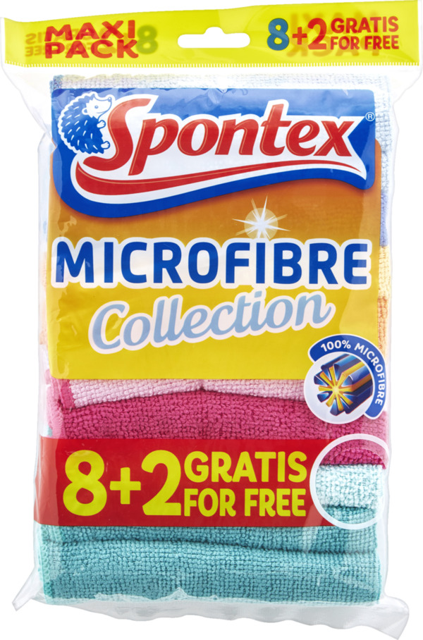 Bild 1 von Spontex Mikrofaser Allzwecktücher