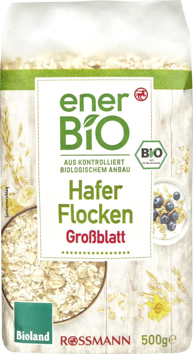 Bild 1 von enerBiO Haferflocken Großblatt