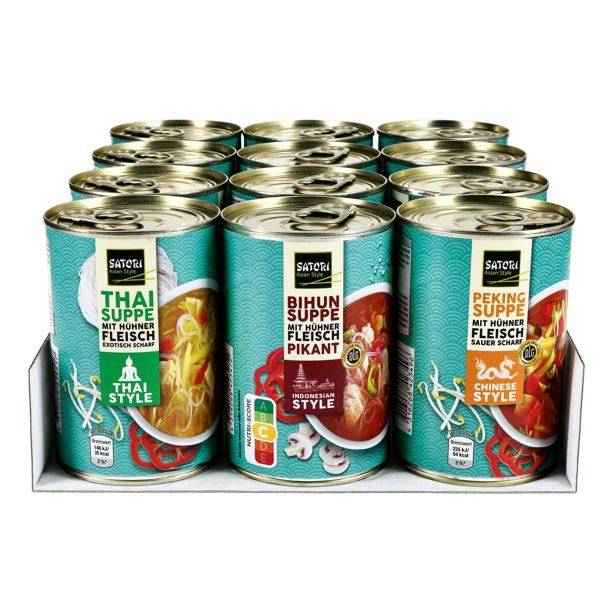 Bild 1 von Satori Asia Suppe 400 ml, verschiedene Sorten, 12er Pack
