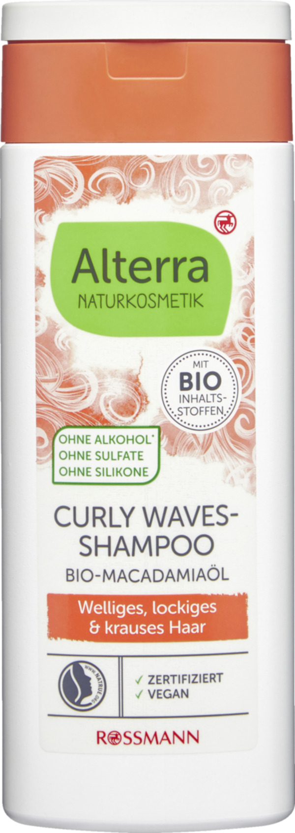 Bild 1 von Alterra NATURKOSMETIK Curly Waves-Shampoo Bio-Macadamiaöl