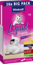 Bild 4 von Vitakraft LiquidSnack Multipack Huhn + Taurin und Rind + Cat Grass, 240 g