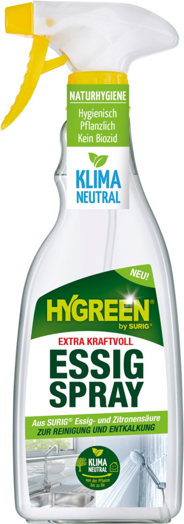 Bild 1 von HYGREEN klimaneutrales Essigspray