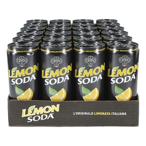 Lemon Soda 0,33 Liter, 24er Pack