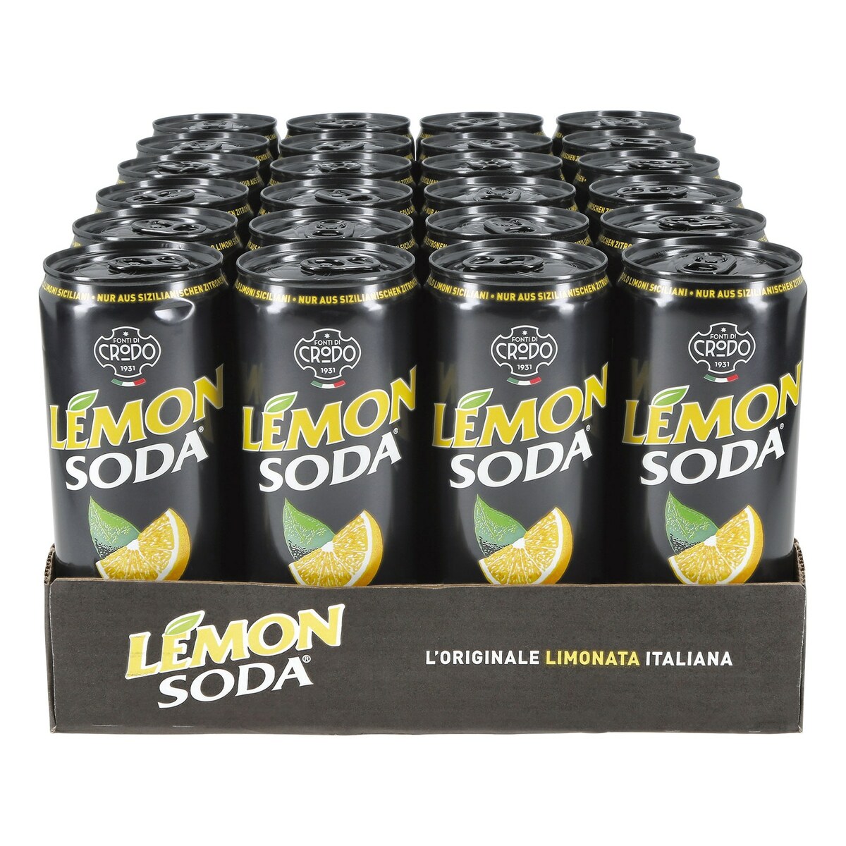Bild 1 von Lemon Soda 0,33 Liter, 24er Pack