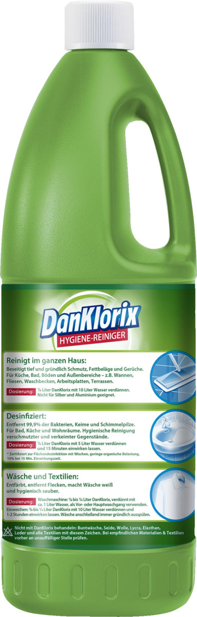 Bild 2 von Dan Klorix Hygiene-Reiniger "Grüne Frische"