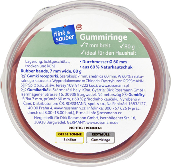 Bild 2 von flink & sauber Gummiringe