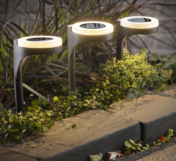 Bild 4 von IDEENWELT 3er Set Solar-Wegeleuchte