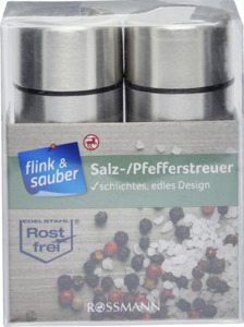 flink & sauber Salz-/Pfefferstreuer
