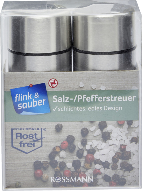 Bild 1 von flink & sauber Salz-/Pfefferstreuer