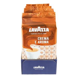 Lavazza, ganze Kaffeebohnen Kaffee Crema a Aroma 1 kg, 4er Pack