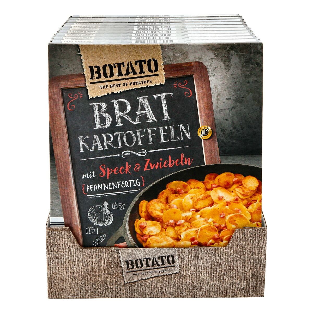Bild 1 von Botato Bratkartoffeln mit Speck & Zwiebeln 400 g, 10er Pack
