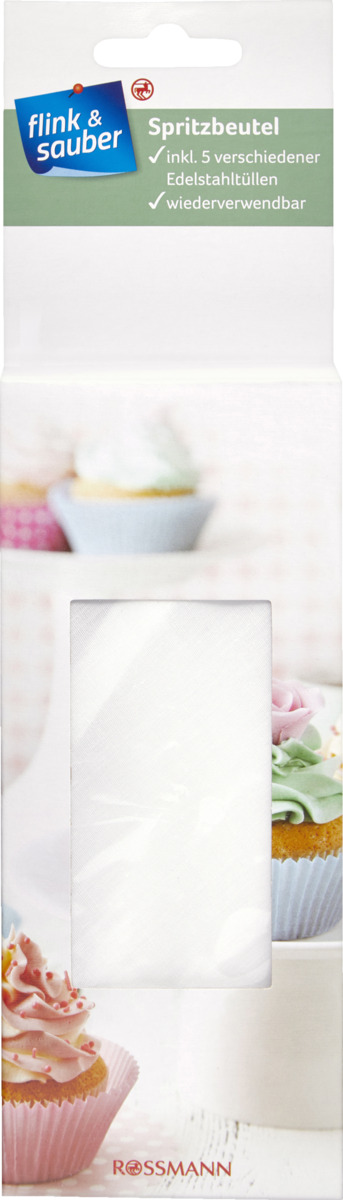 Bild 1 von flink & sauber FLINK UND SAUBER SPRITZBEUTEL LEINEN