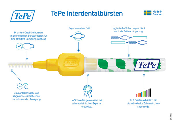 Bild 4 von TePe 
            Interdentalbürste Original, Gr. 4
