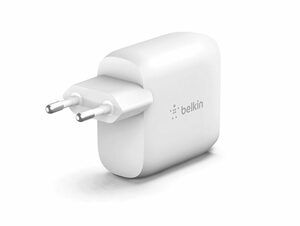 Belkin Boost Charge USB-A Netzladegerät, 24 W, 2x USB-A, weiß