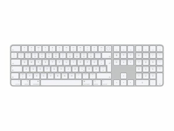 Bild 1 von Apple Magic Keyboard, mit Touch ID Ziffernblock, deutsch, silber