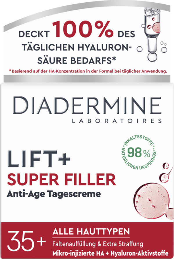 Bild 1 von Diadermine Lift+ 
            Super Filler Hyaluron Anti-Age Tagescreme