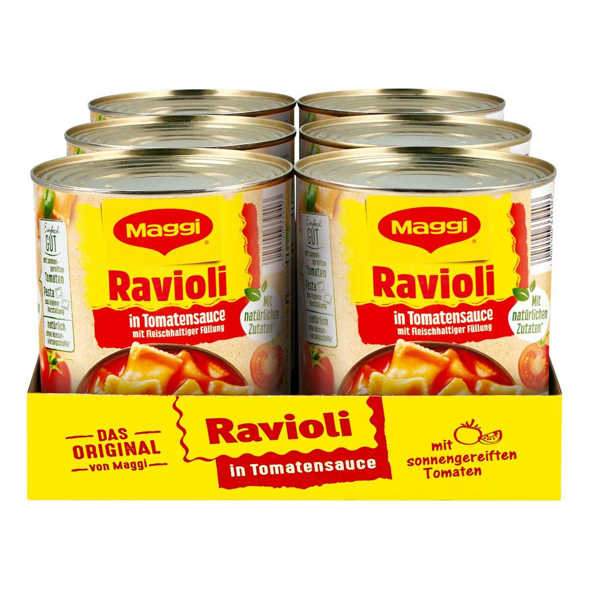 Bild 1 von Maggi Ravioli in Tomatensauce 800 g, 6er Pack