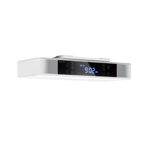 KR-140 Bluetooth Küchenradio Freisprechfunktion UKW-Tuner LED-Leuchte weiß... Weiß