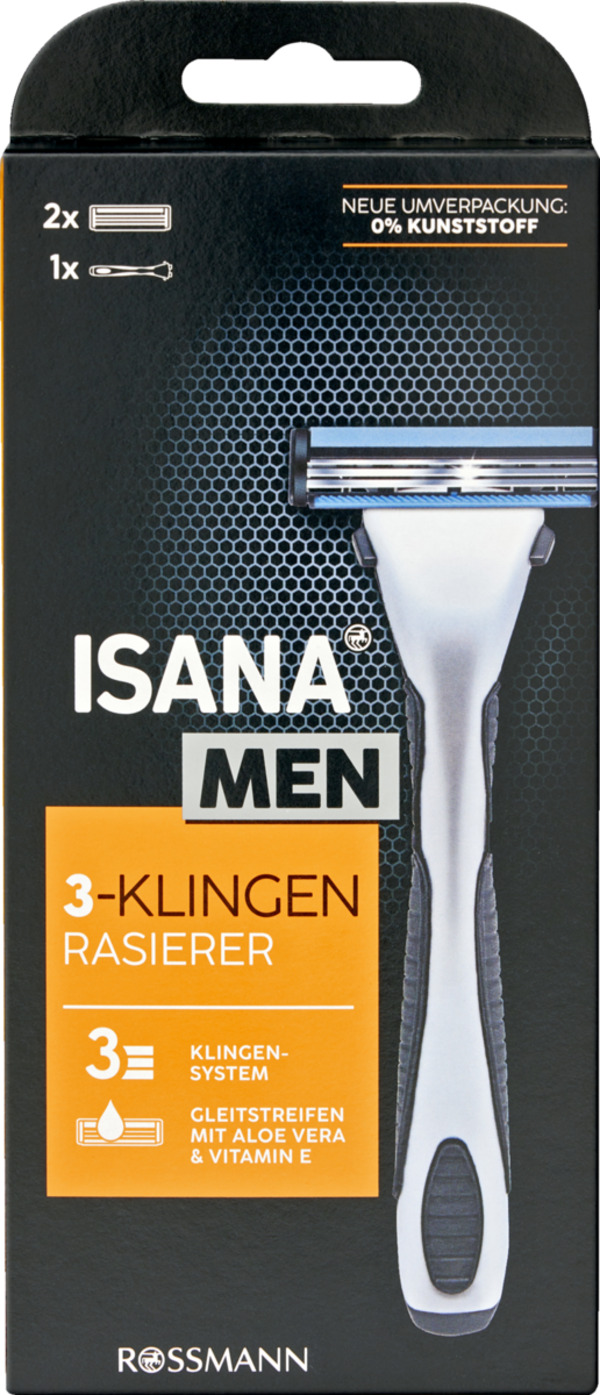 Bild 1 von ISANA MEN Rasierer 3-Klingen System