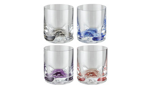Peill+Putzler Whiskyglas 4er-Set mehrfarbig Kristallglas Maße (cm): H: 8,9 Gläser & Karaffen