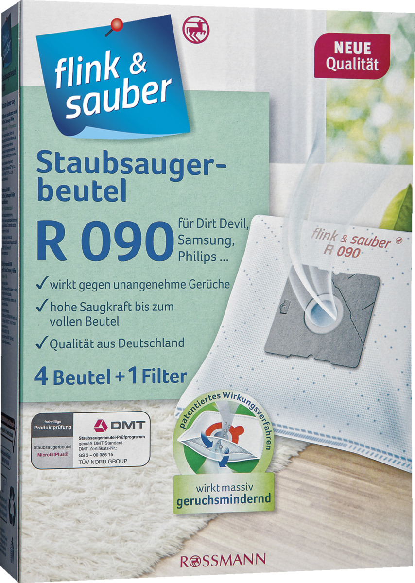Bild 1 von flink & sauber 
            Staubsaugerbeutel R 090
