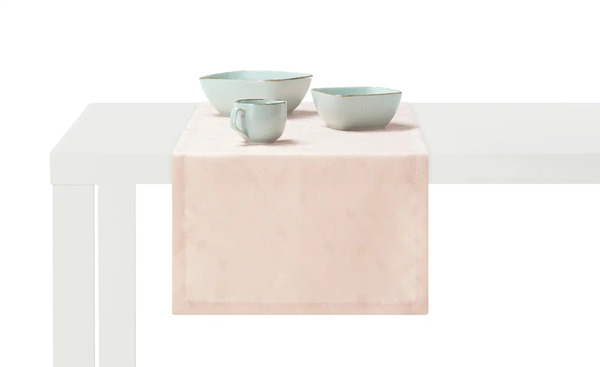 Bild 1 von LAVIDA Tischläufer  Glitzer rosa/pink 100% Polyester, Synthetik Maße (cm): B: 40 Heimtextilien