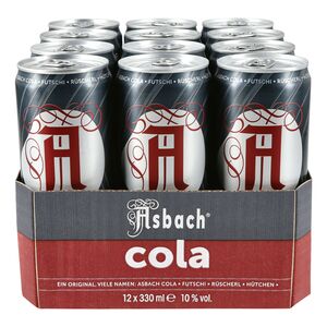 Asbach Uralt & Cola Mixgetränk 10,0 % vol 0,33 Liter Dose, 12er Pack