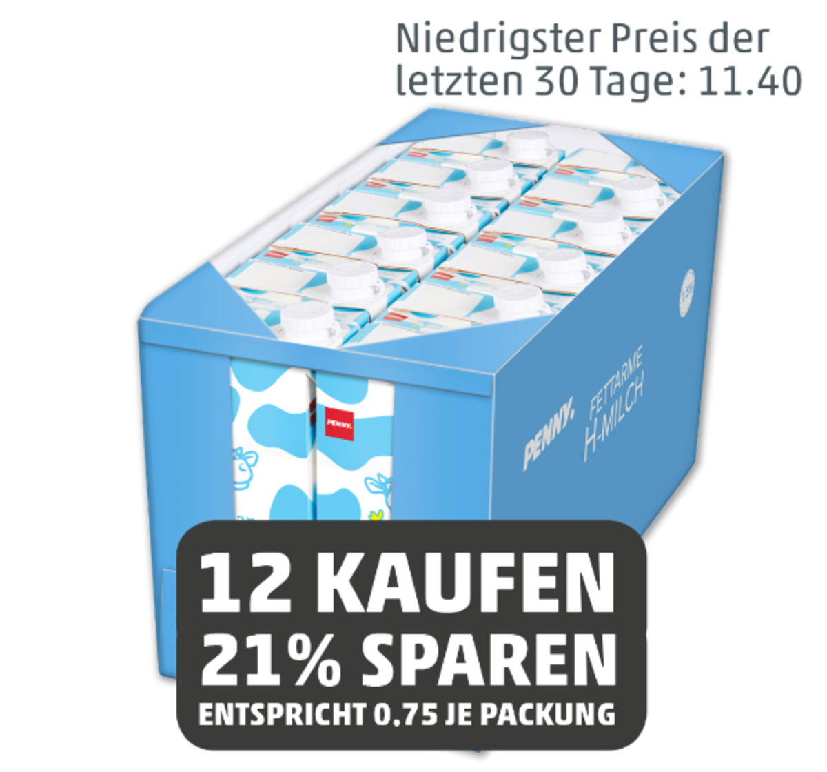 Bild 1 von PENNY  H-Milch