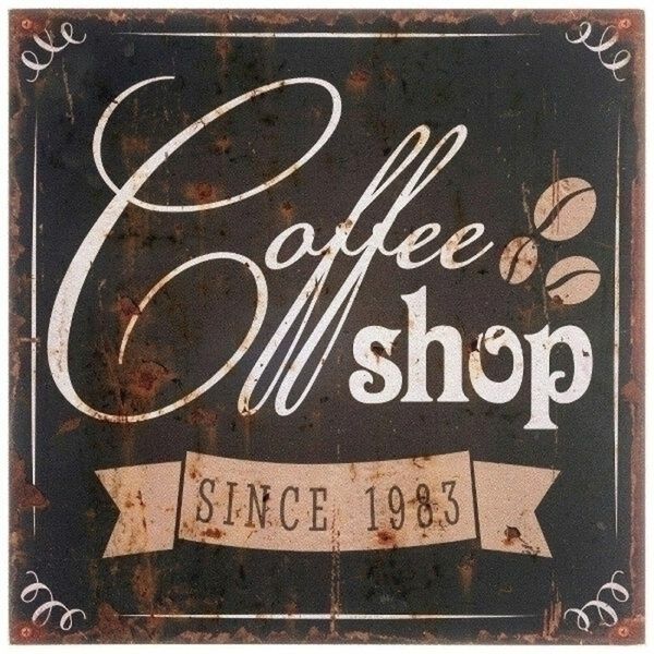 Bild 1 von MyFlair Holzschild "Coffee Shop"