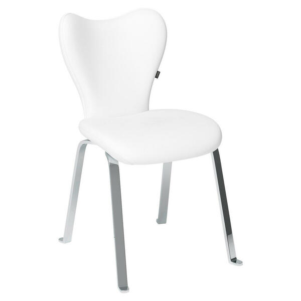 Bild 1 von Joop! Stuhl  Weiß  Leder
