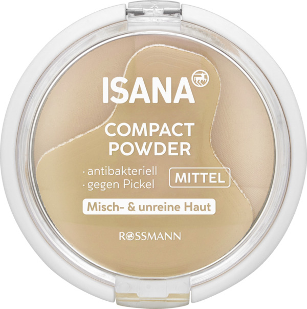 Bild 1 von ISANA Compact Powder mittel, 9 g