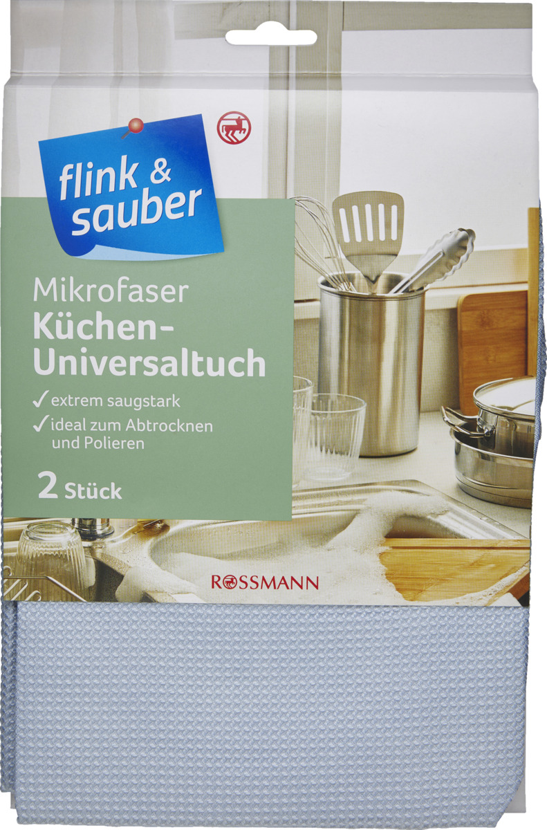 Bild 1 von flink & sauber 
            Microfaser Küchen-Universaltuch