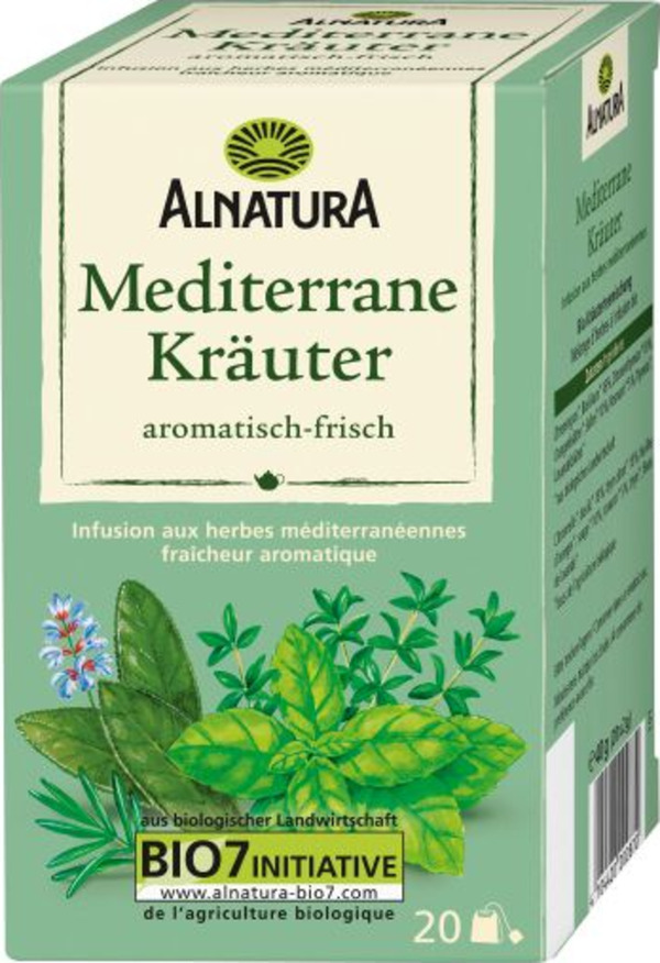 Bild 1 von Alnatura Bio Mediterraner Kräuter Tee