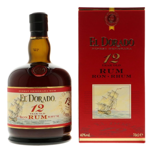 Bild 1 von El Dorado 12 Jahre Rum 40,0 % vol 0,7 Liter