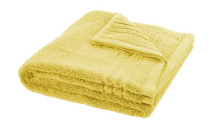 LAVIDA Handtuch  Soft Cotton gelb reine Micro-Baumwolle, Baumwolle Badtextilien und Zubehör