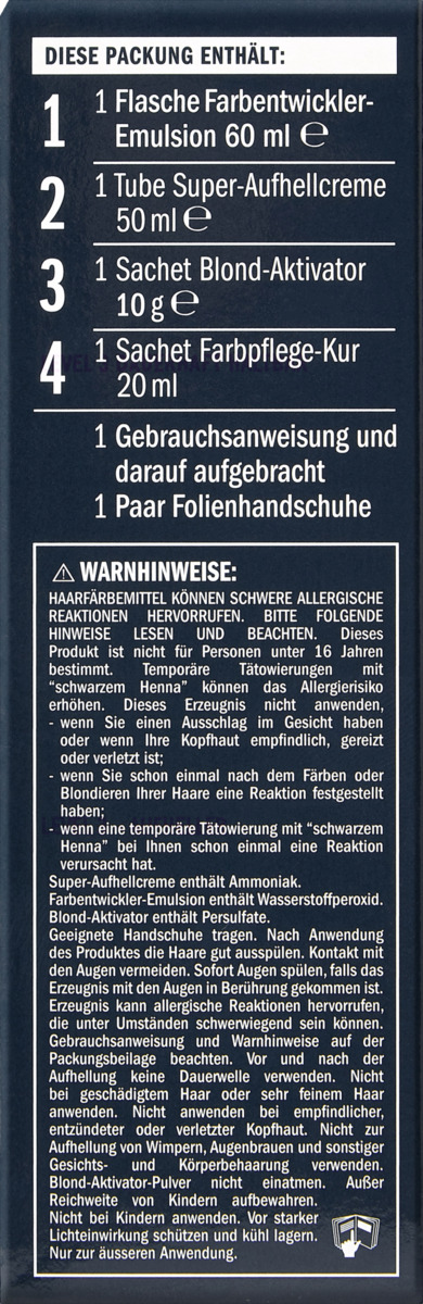 Bild 3 von ISANA PROFESSIONAL Super Aufheller Ultra Helles Blond