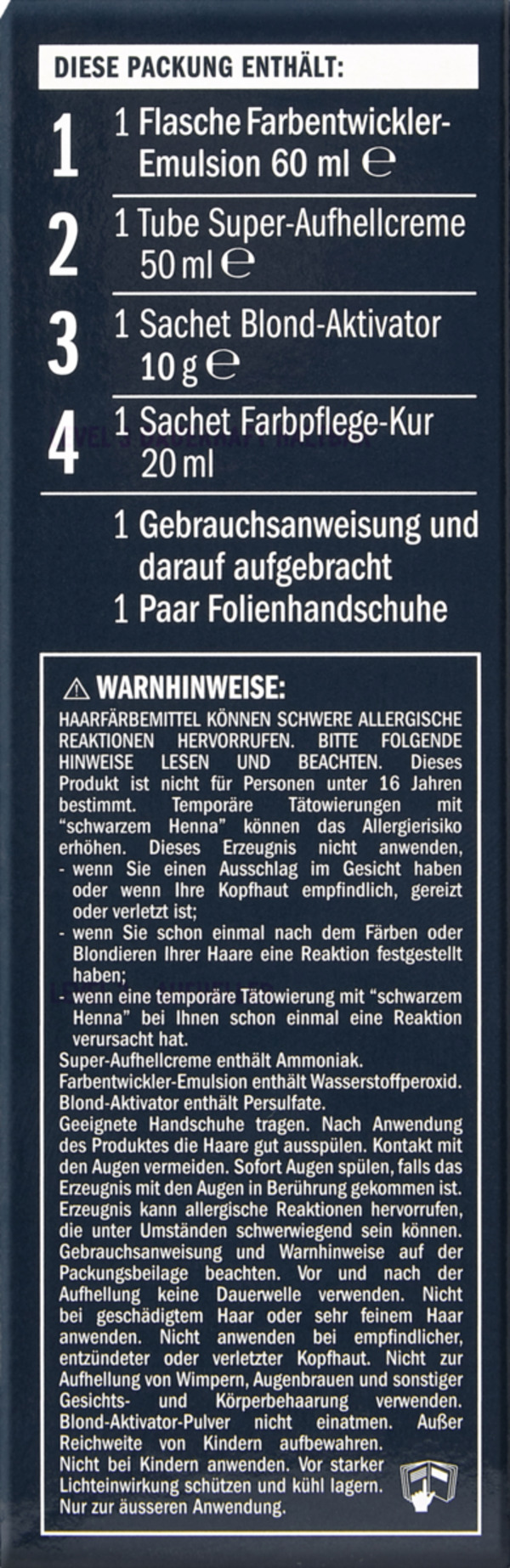 Bild 3 von ISANA PROFESSIONAL Super Aufheller Ultra Helles Blond