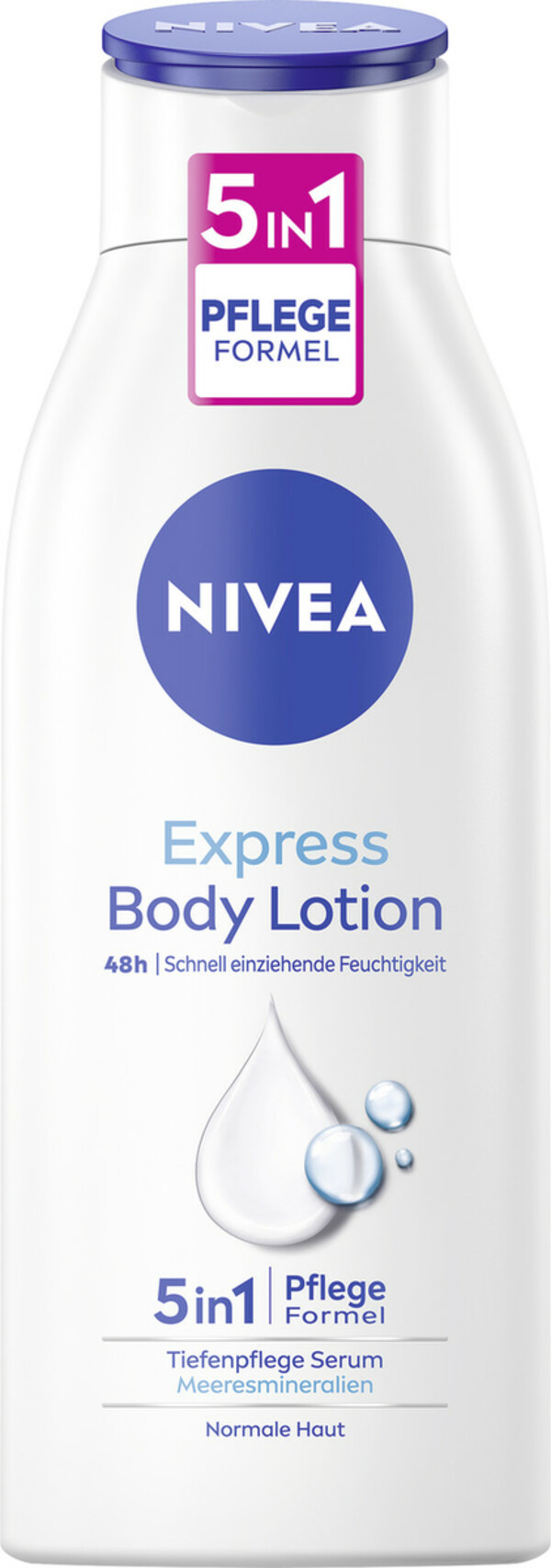 Bild 1 von Nivea Express Body Lotion Tiefenpflege Serum 48h 400ML