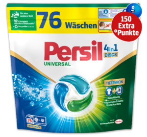 150 Extra°Punkte auf Persil Universal 4 in 1 Discs*