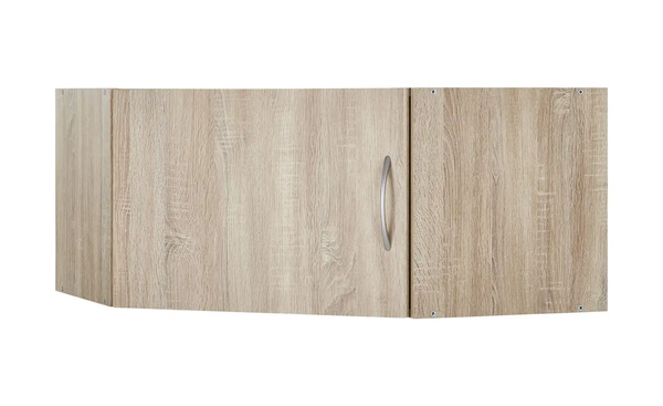 Bild 1 von Aufsatz für Eckschrank, 1-türig  Multischrank-System holzfarben Maße (cm): B: 80 H: 40 T: 80 Sonstiges Zubehör - Sconto