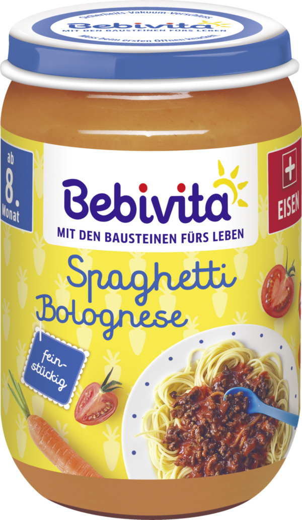 Bild 1 von Bebivita Bio Spaghetti Bolognese
