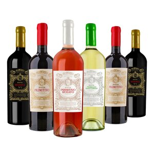 EVITA Weinpaket 6 Flaschen 11,5 - 13,0 % vol je 0,75 Liter