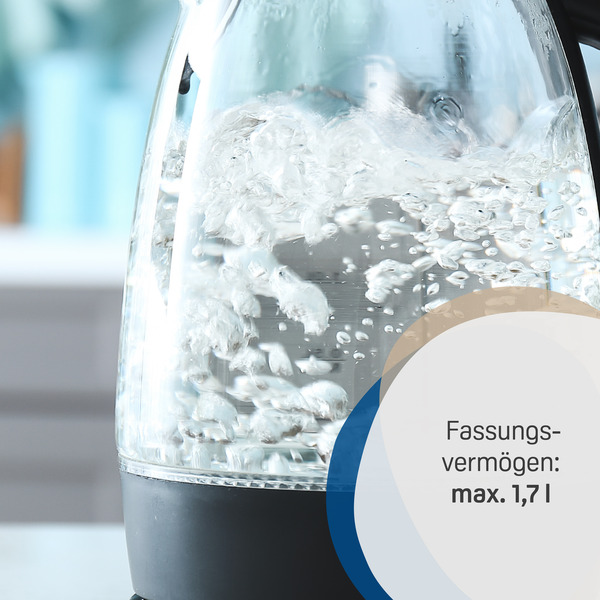 Bild 3 von IDEENWELT Glas-Wasserkocher