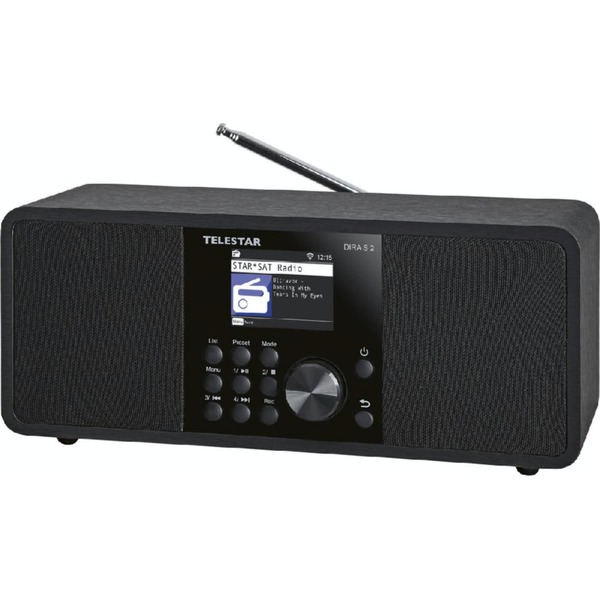 Bild 1 von TELESTAR DIRA S 2 Multifunktions-Stereoradio (Digiradio, Hybridradio, DAB+/UKW, USB Musikplayer, UPnP, DLNA und Bluetooth 5.1, TFT LCD Farbdisplay)