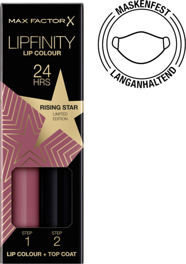 Bild 1 von Max Factor Lipfinity Lip Colour Rising Stars Collection 84 Rising Star