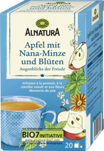Alnatura Bio Apfel mit Nana-Minze & Blüten Tee